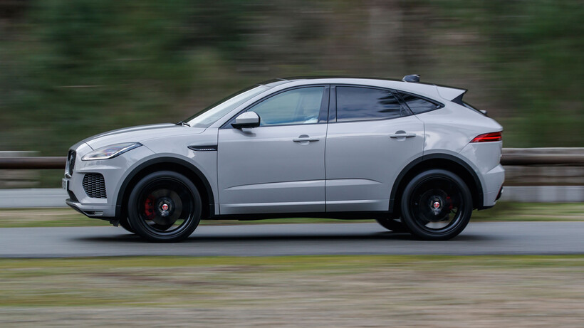 Jaguar E-Pace P300 R-Dynamic side profile