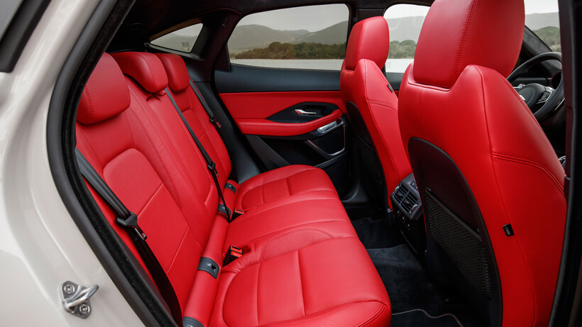 Jaguar E-Pace P300 R-Dynamic rear seat leg room