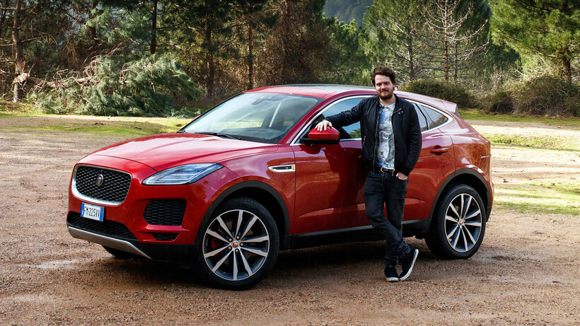 Jaguar E-Pace P300 in Borasco Grey
