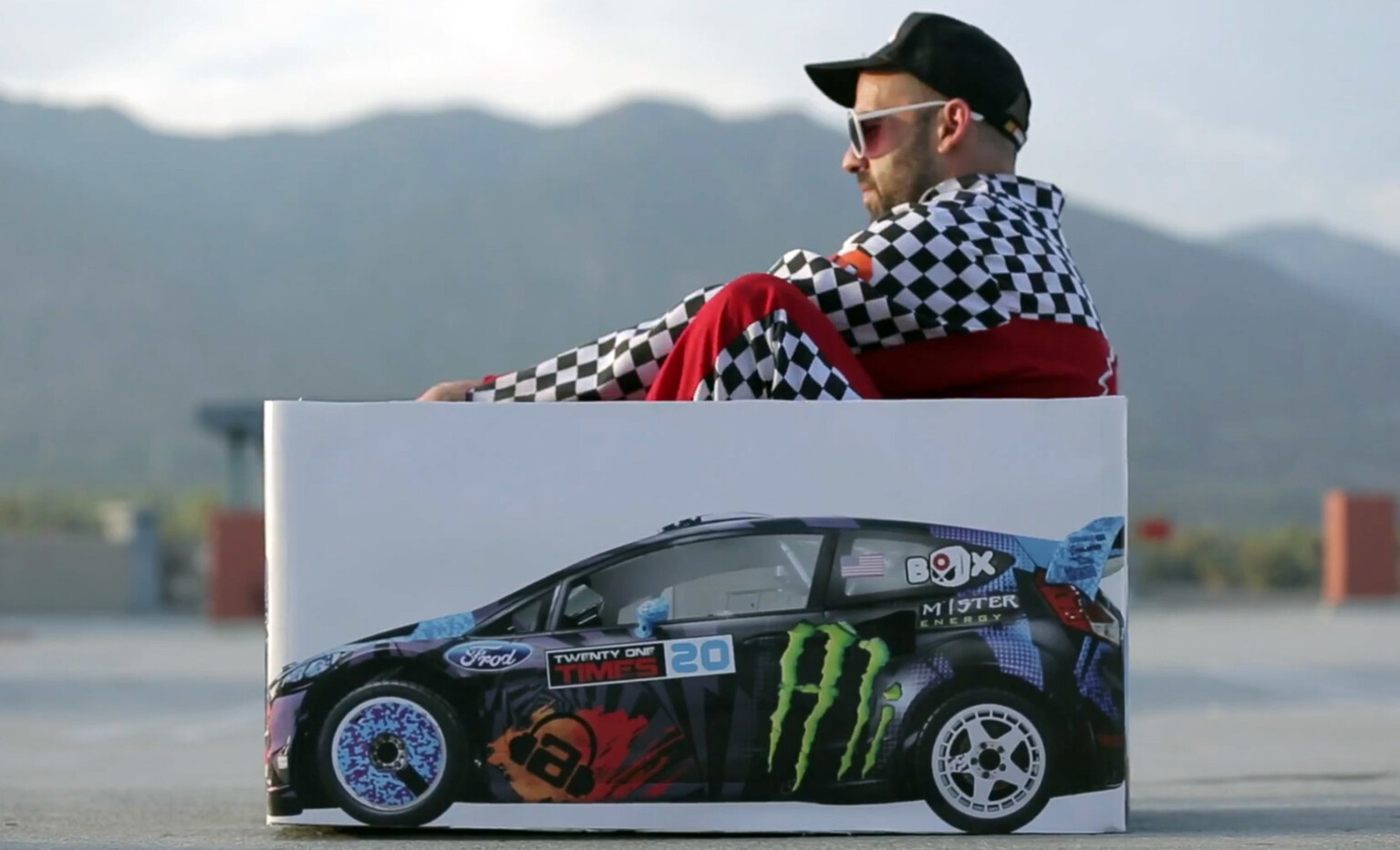 Ken Box 2 mocks the Gymkhana series in style