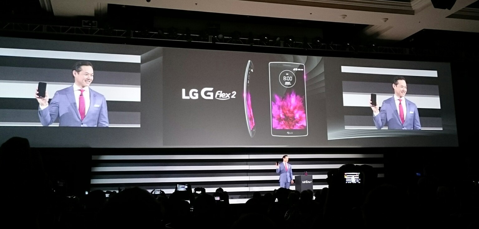 LG launches G Flex 2 'flexible' phone at CES 2015