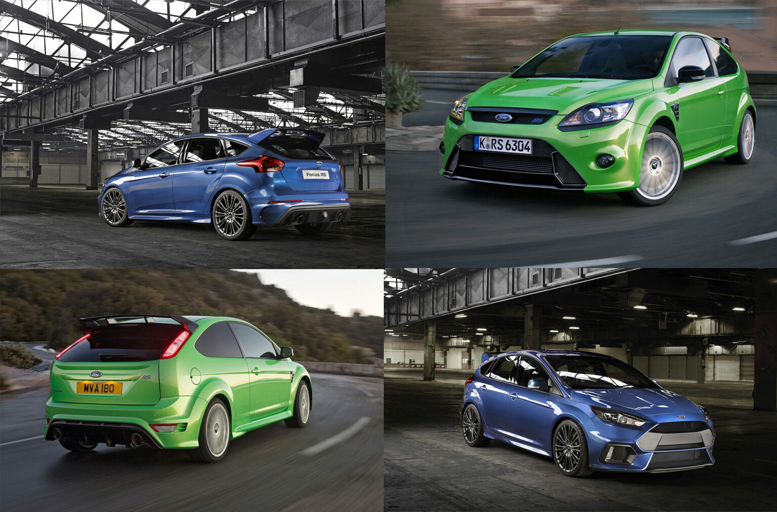 2016 Ford Focus RS vs 2009 Focus RS: Battle of the fast Fords
