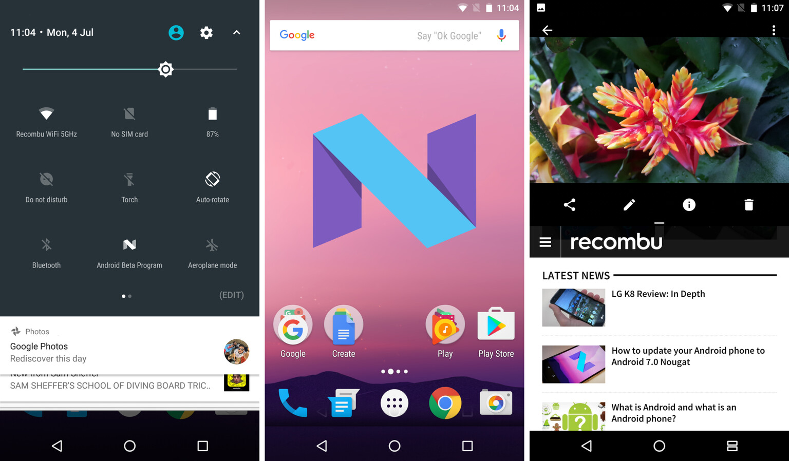 Android Nougat 7.1 first look review