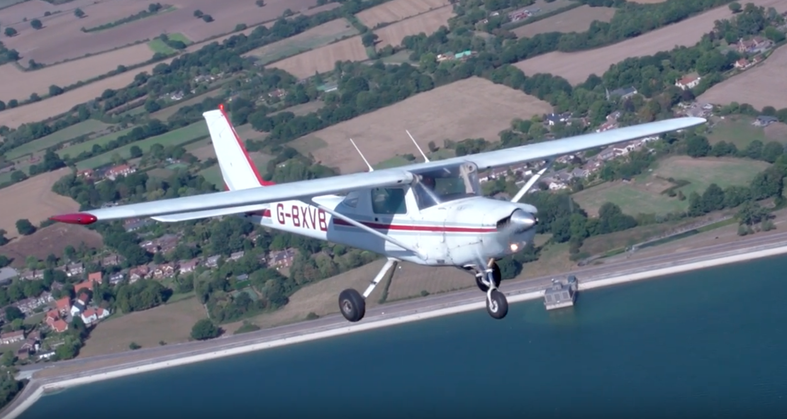 Rory Reid learns to fly a plane