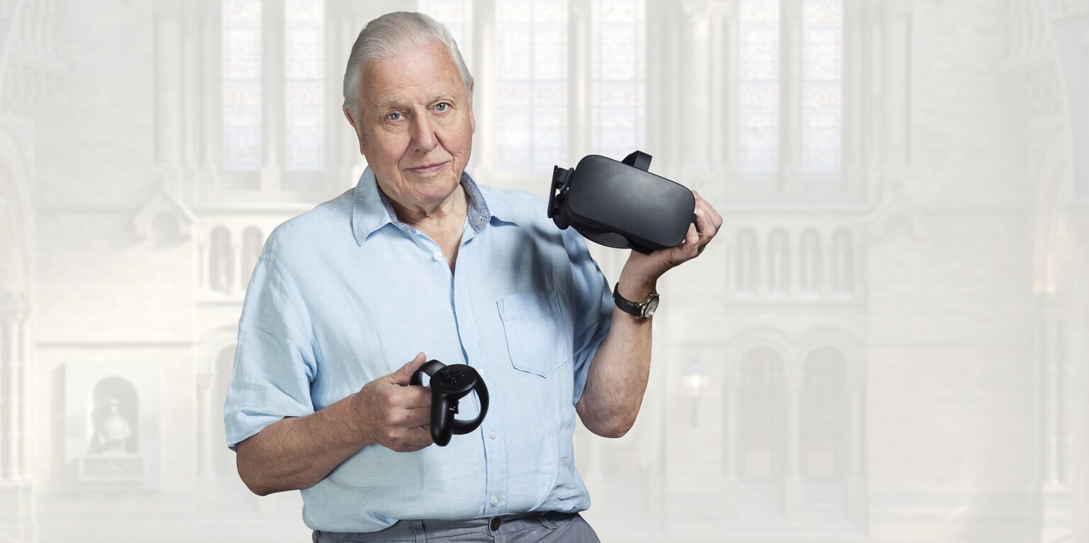 How to explore the Natural History Museum with Sir David Attenborough in VR