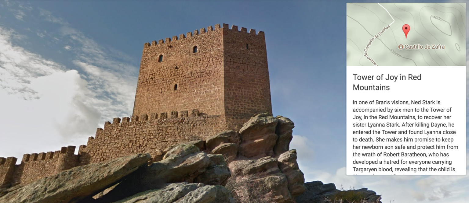 Take a tour of Game of Thrones locations with Google Street View