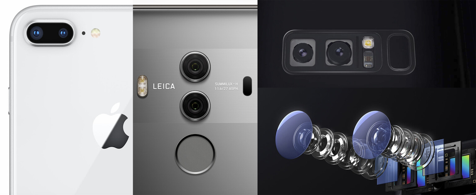 Dual lens camera shootout: iPhone 8 Plus vs Note 8 vs Mate 10 vs OnePlus 5