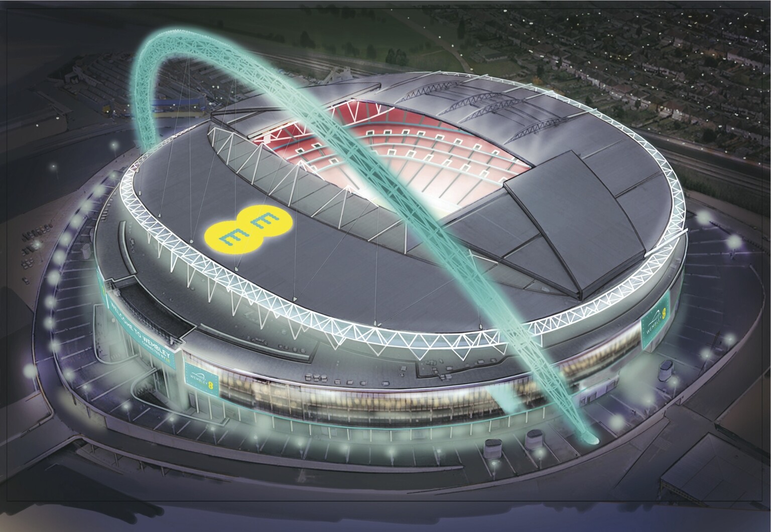 EE teams up with Wembley