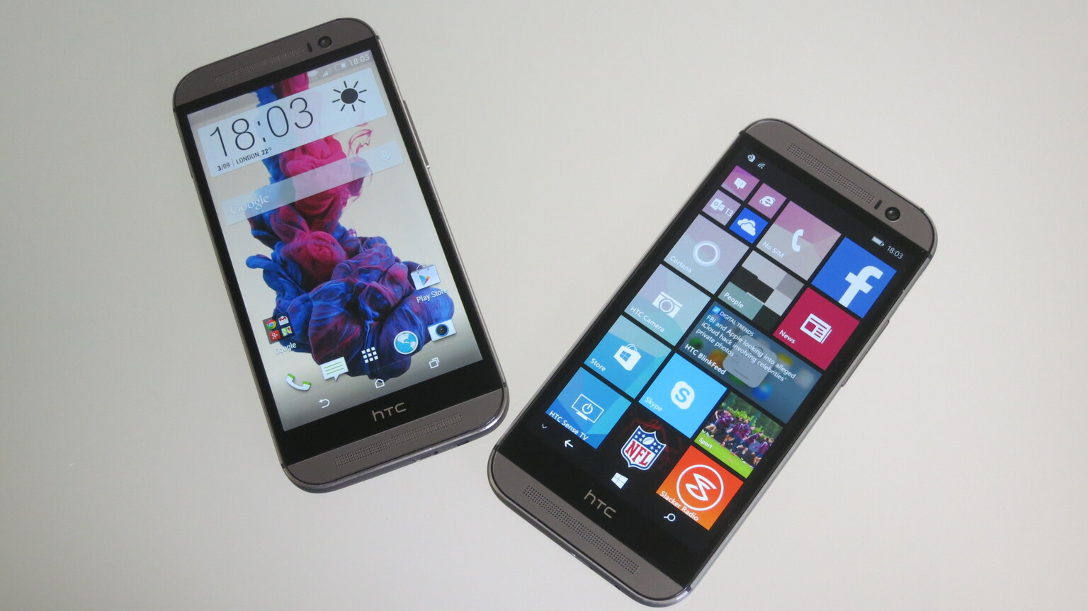 HTC One (M8) vs HTC One (M8) for Windows: Which is best?
