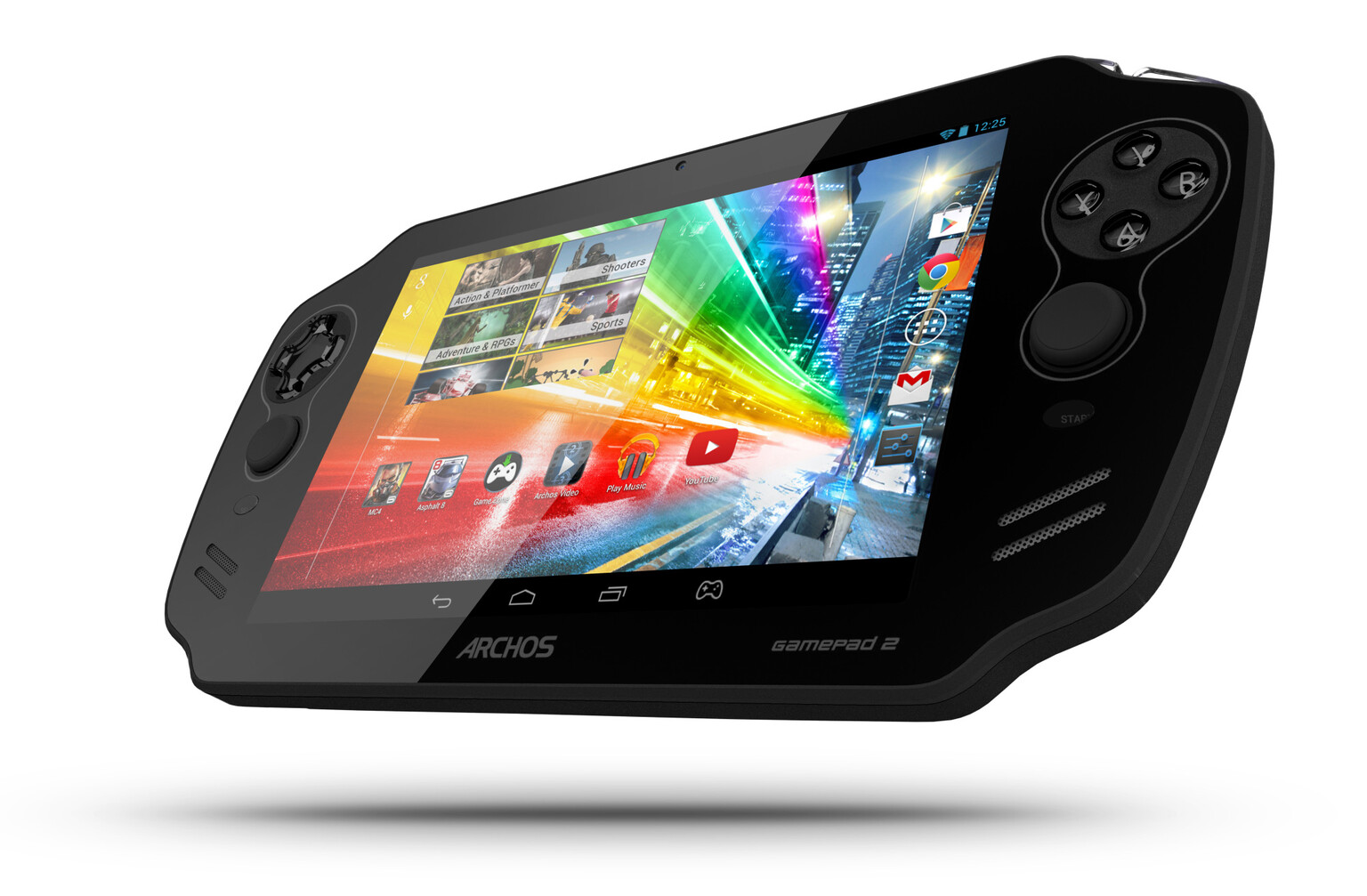 Archos' sequel to the Gamepad includes a higher resolution display and improved physical buttons