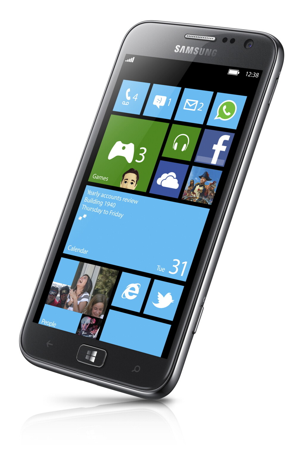 Samsung Ativ S: Windows Phone 8, dual-core and HD Super AMOLED display