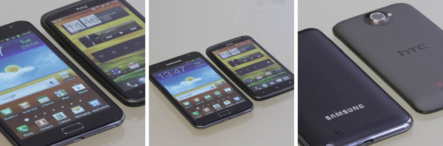 HTC One X VS Samsung Galaxy Note