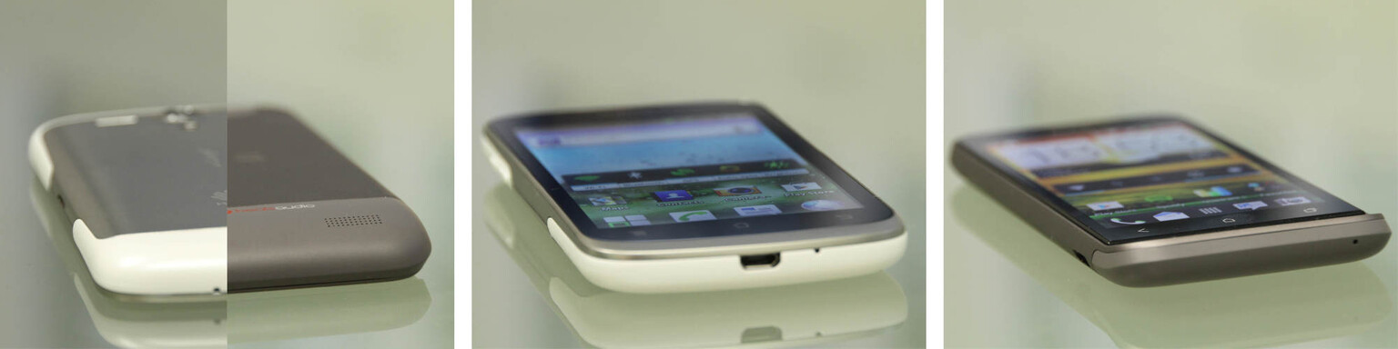 HTC One V vs Huawei Ascend G300 (Video)