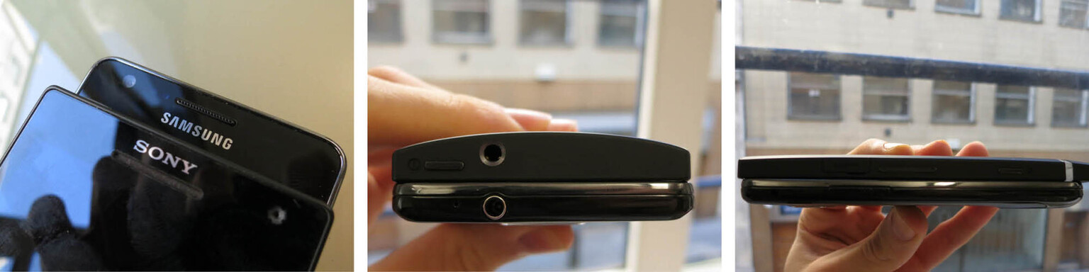 Samsung Galaxy S2 (Ice Cream Sandwich) VS Sony Xperia S (with video)