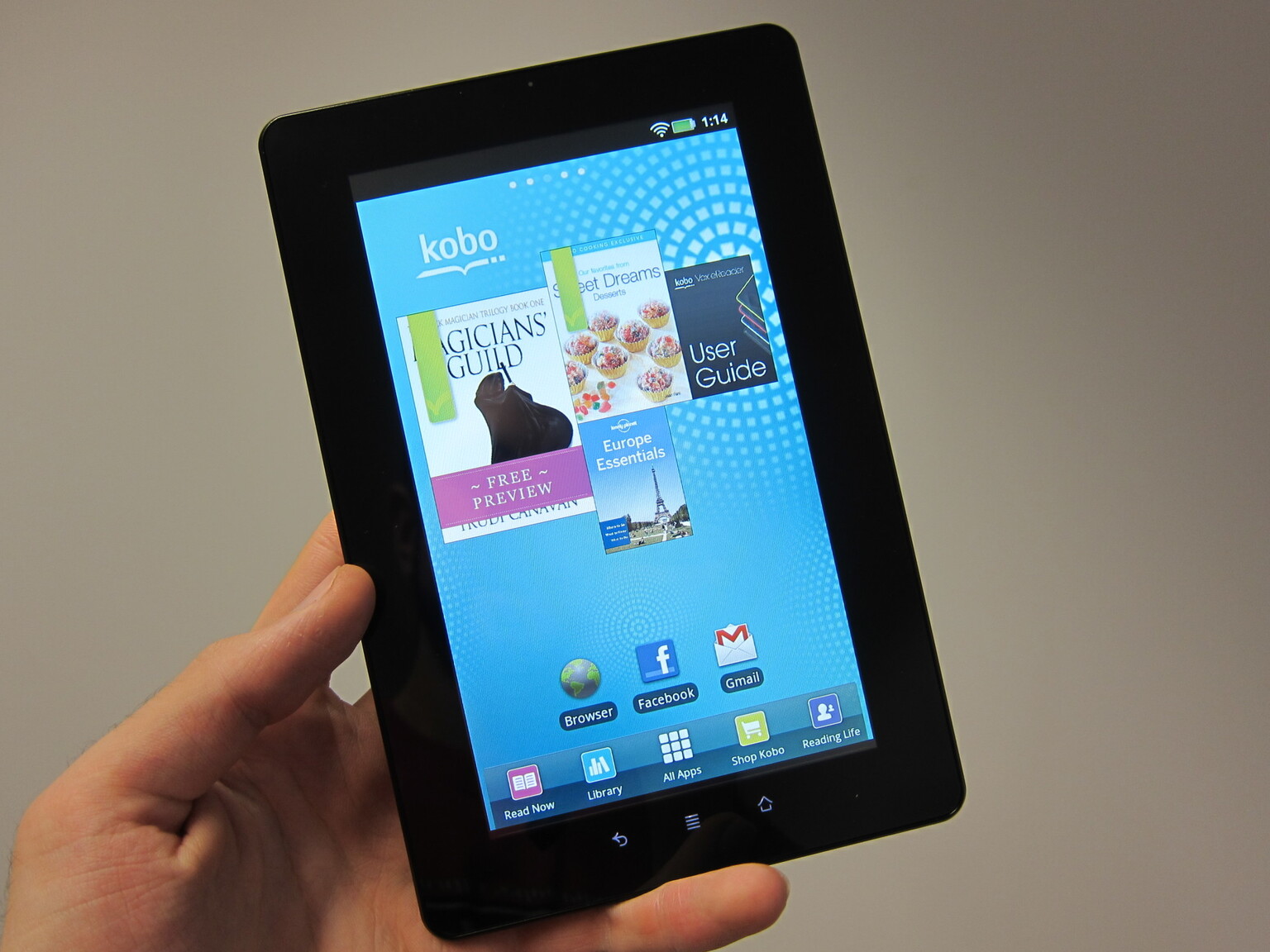 Kobo Vox eReader hands-ons and first impressions