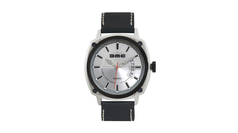 DeLorean watch from DMC in silver
