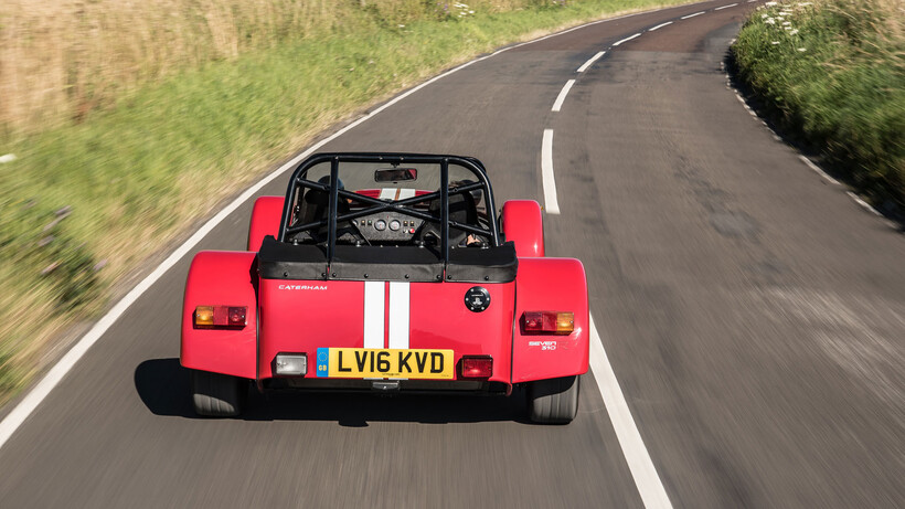 Caterham 310R vs 310S rear end