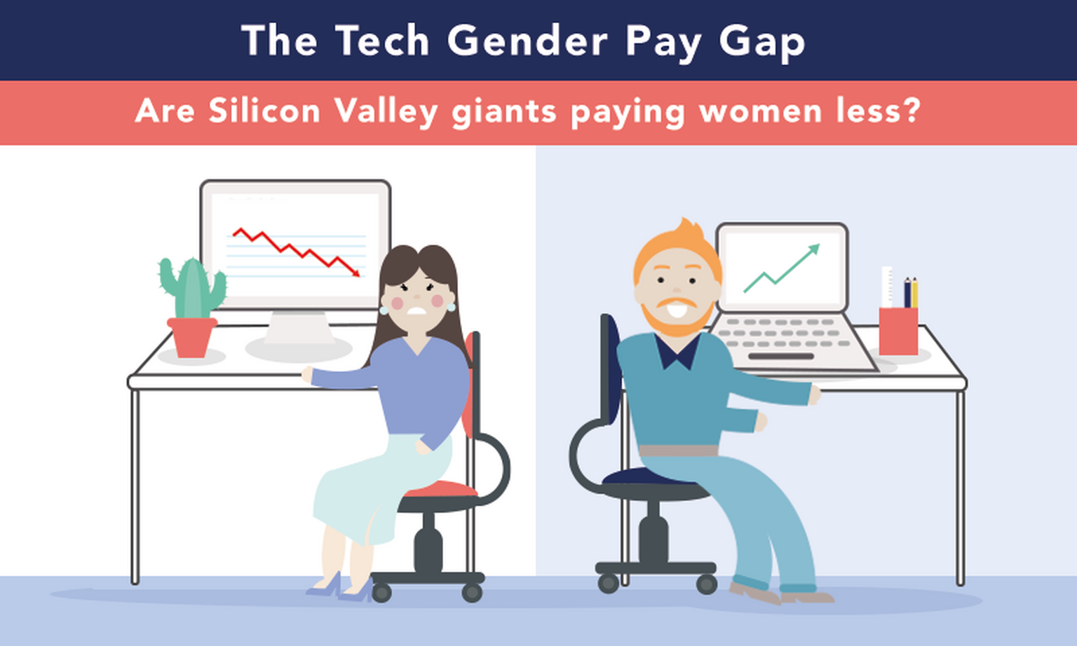 The Gender Pay Gap in Tech: Are The Silicon Valley Giants Paying Women Less?