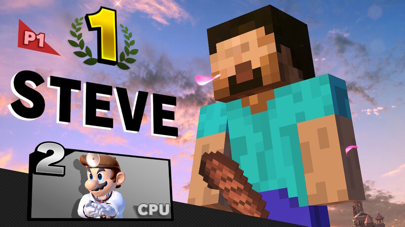 Super Smash Bros Steve