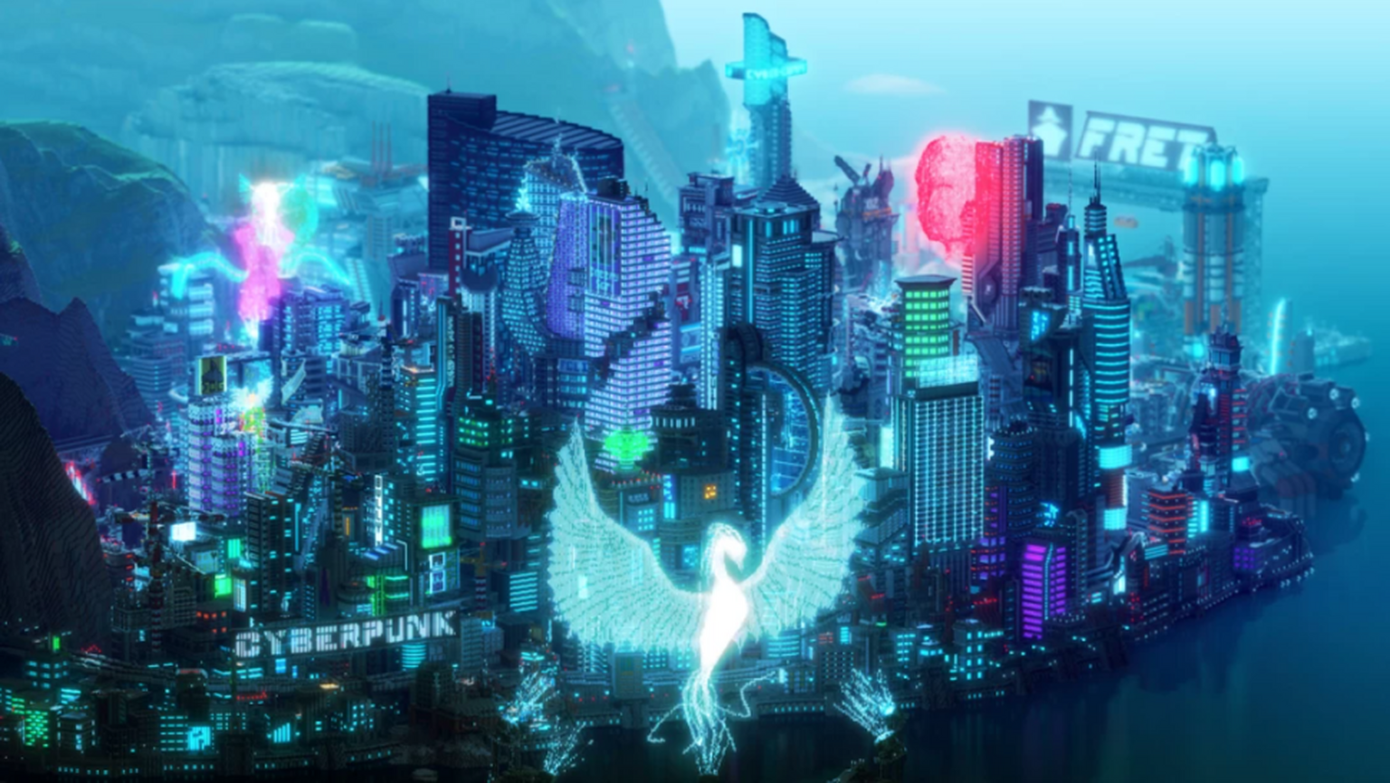 Cyberpunk bugs getting you down? Check out this magnificent Minecraft version of Night City instead