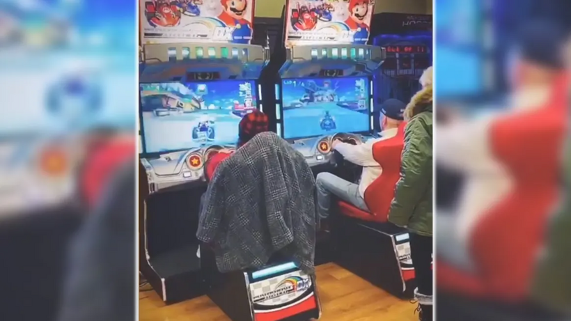 Mario Kart Biden
