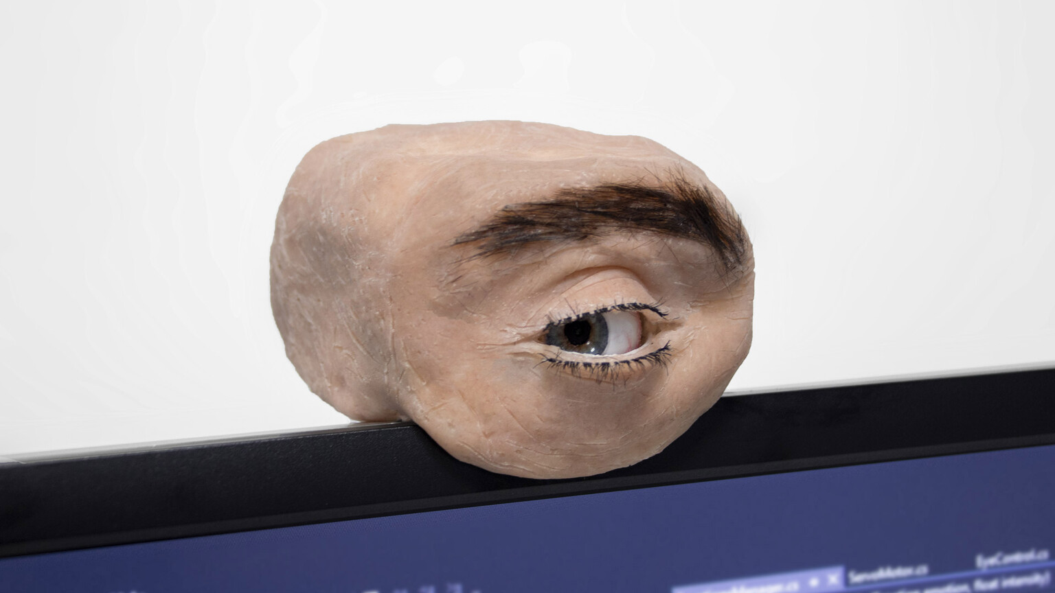 This creepy new webcam looks and behaves just like a human eye