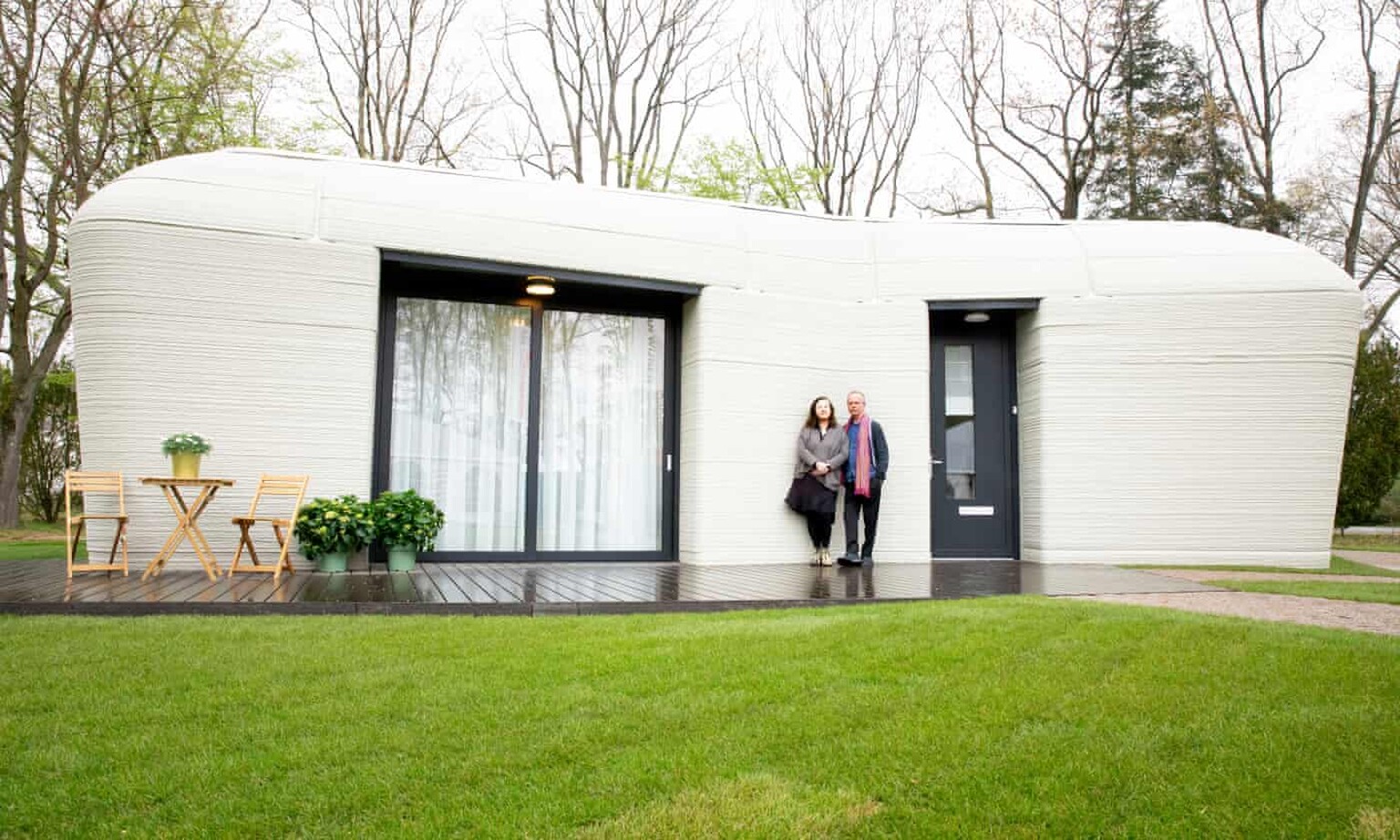 Home Sweet Home? The first residents of a 3D-printed house have just moved in