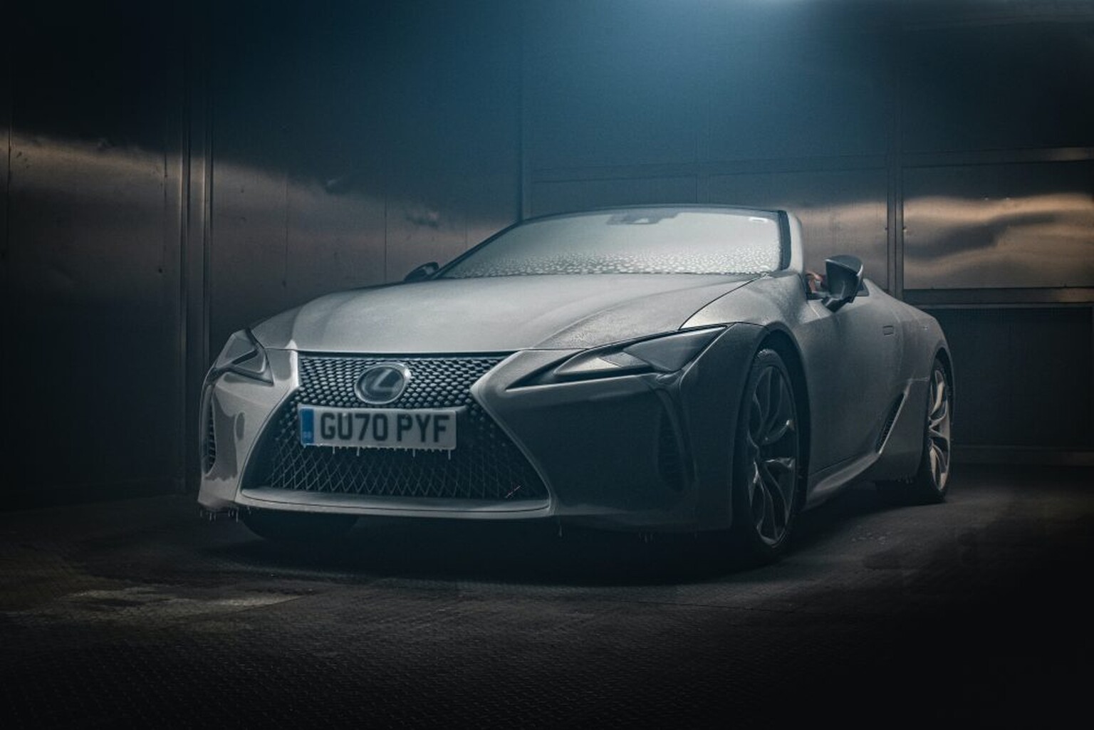 Lexus threw a £90k car into the freezer, all in the name of science