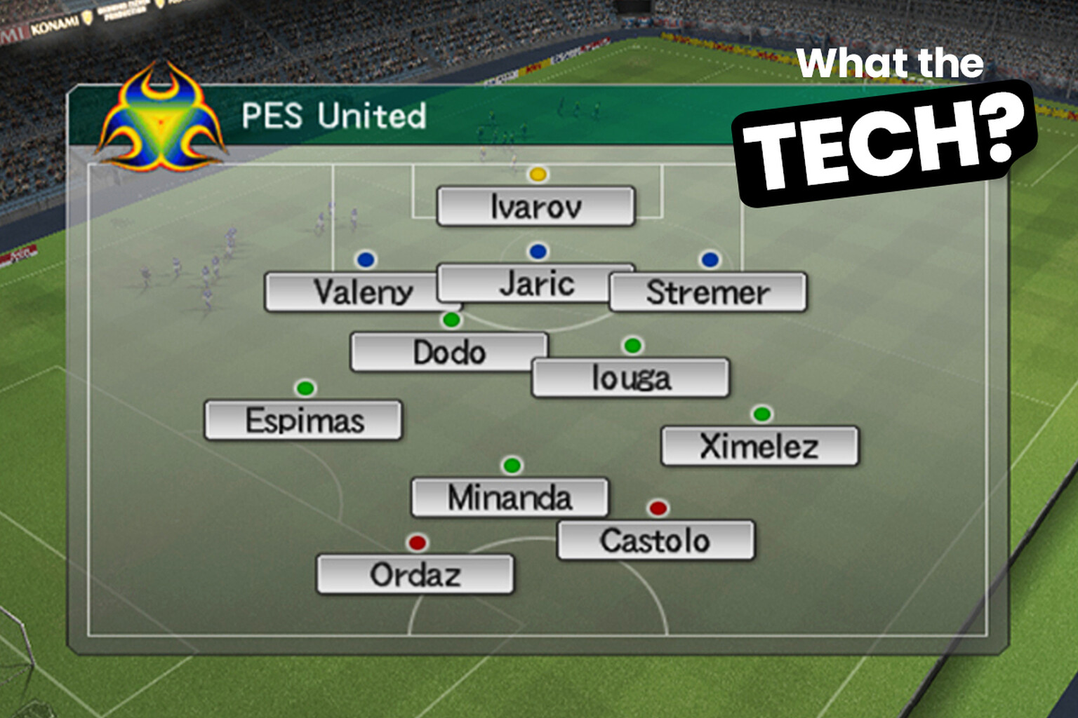 What the Tech: As PES is substituted by eFootball, here’s a highlights reel of its off-brand oddities