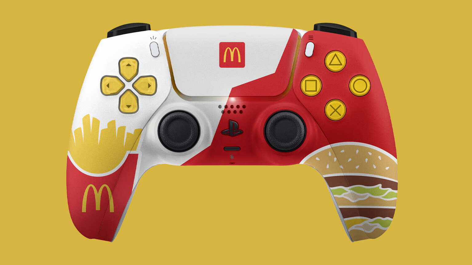 Sony spoilsports have nixed this terrifically tasteless McDonald's PS5 controller