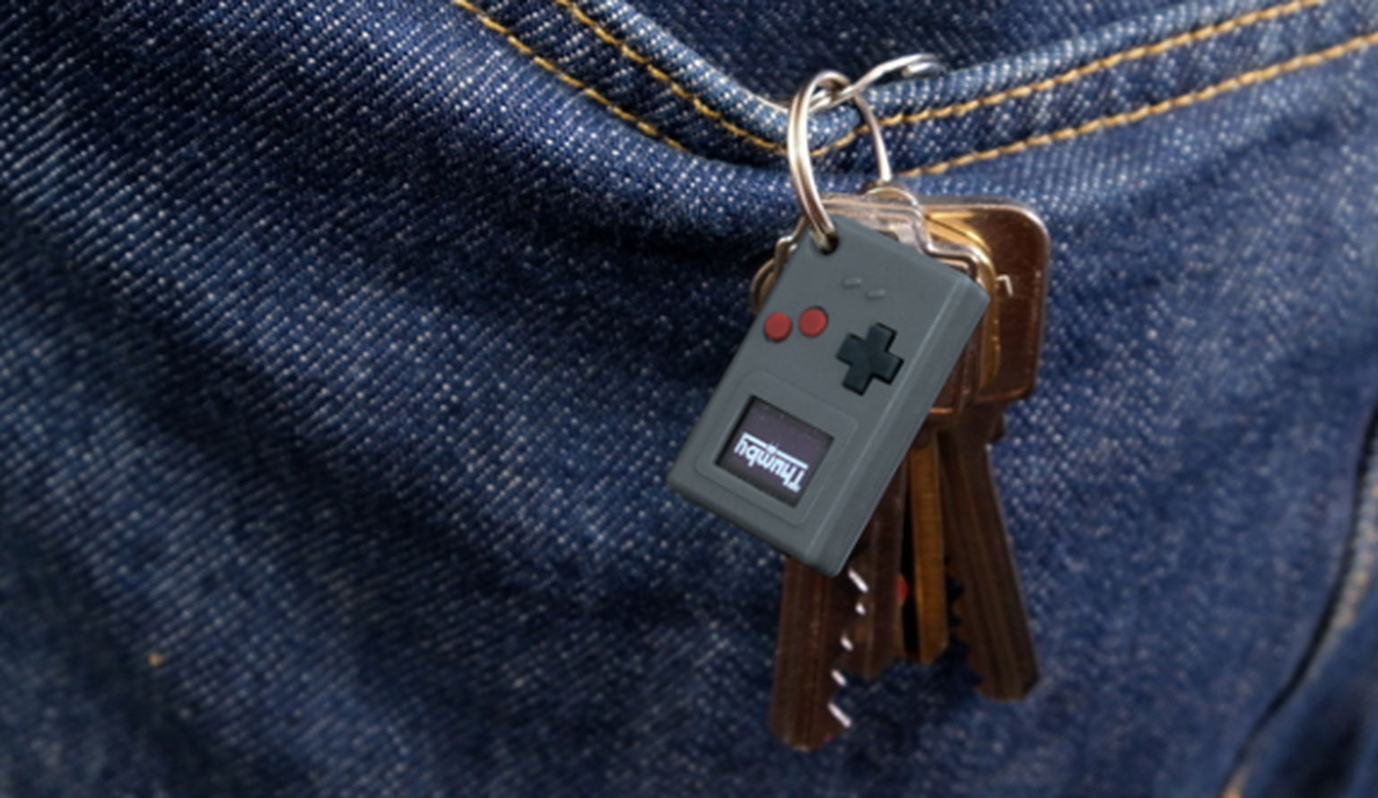This fully playable Game Boy is only the size of your thumb, and it's available for an equally miniscule price