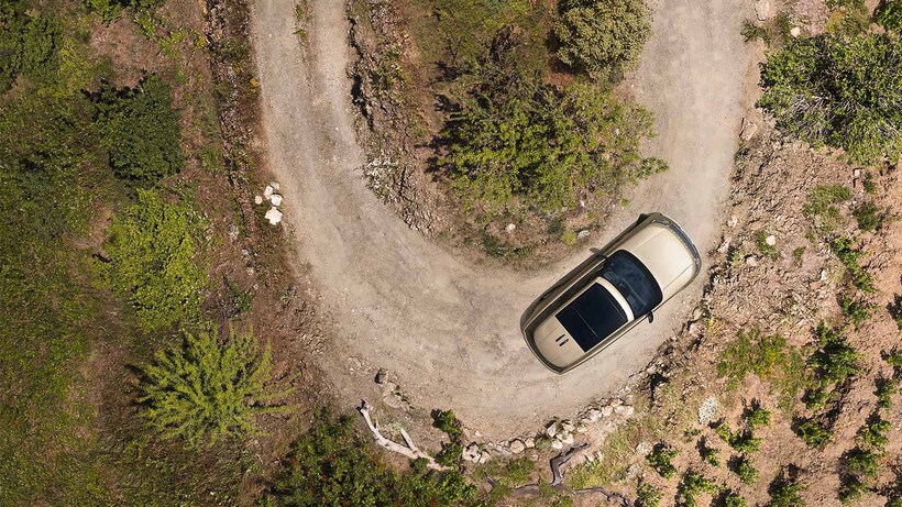 range rover off road