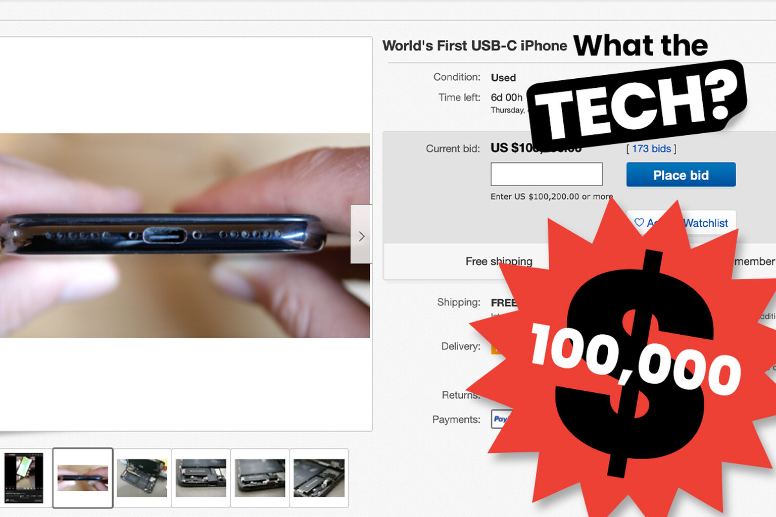 What the Tech: eBay's modded iPhone shows both depressing greed, and a pressing need