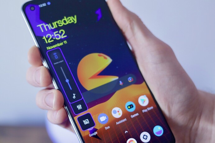oneplus pacman screen