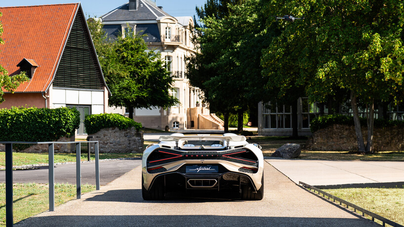 Rear of the Bugatti Mistral
