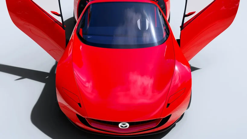 2023 mazda concept with doors open