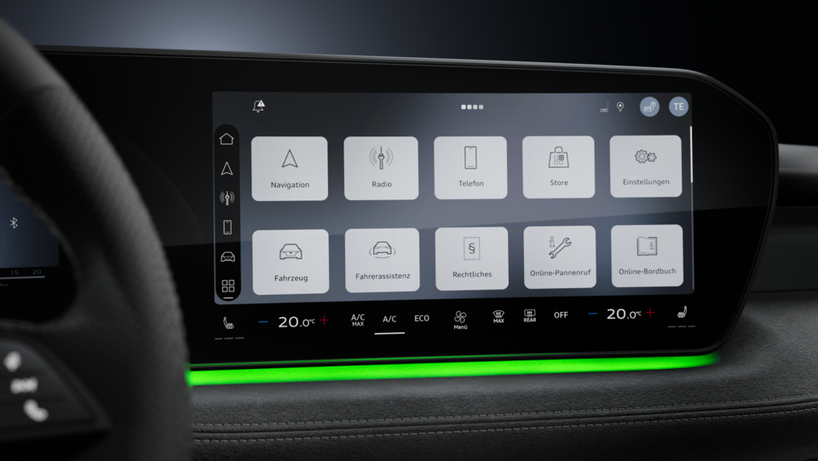 Audi A3 dashboard right side