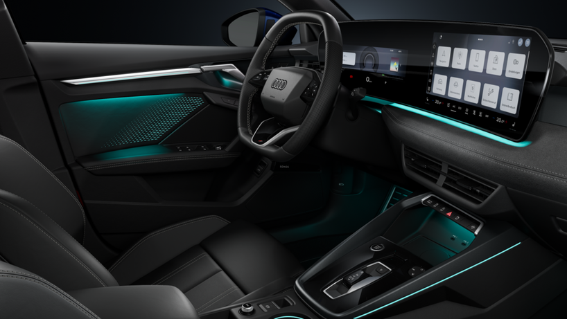 Audi A3 dashboard full view