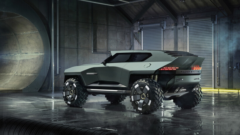 Aston Martin Dreadnought side view