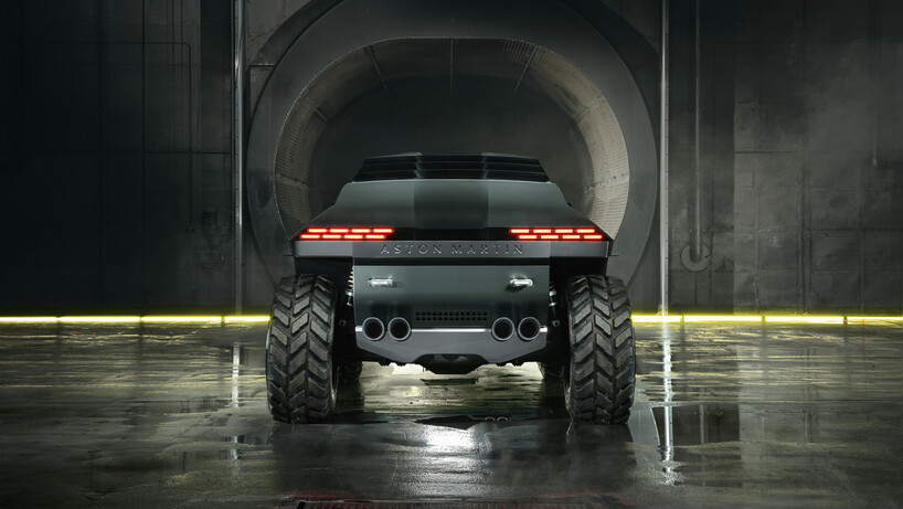 Aston Martin Dreadnought rear