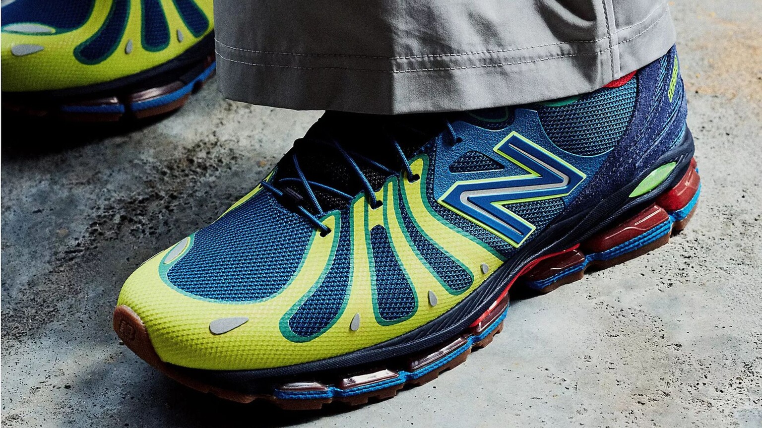 New Balance’s 2000s-inspired sneaker gets a bold earthy makeover