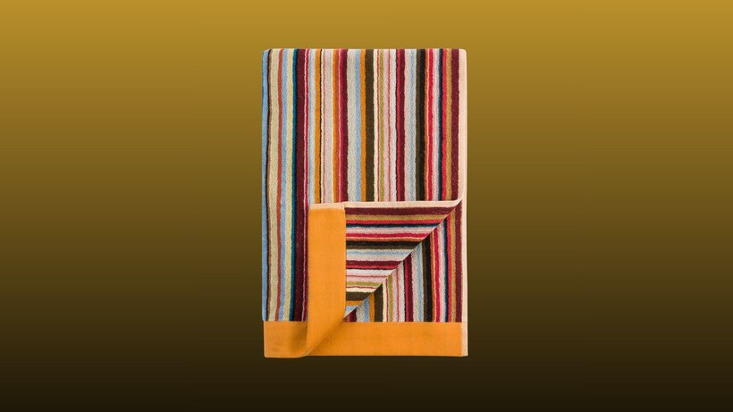 Paul Smith Large Signature Stripe Beach Towel
