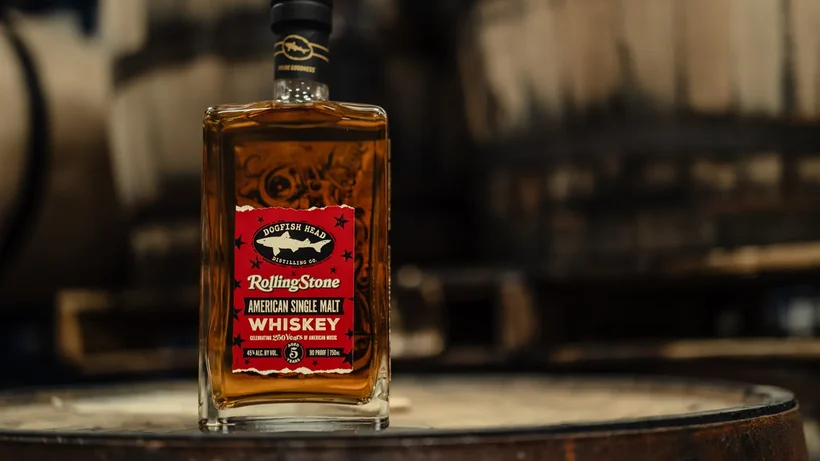 Dogfish Head Rolling Stone whiskey