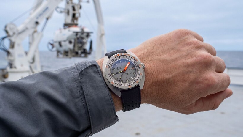 Doxa SUB 300 made to celebrate author, Clive Cussler