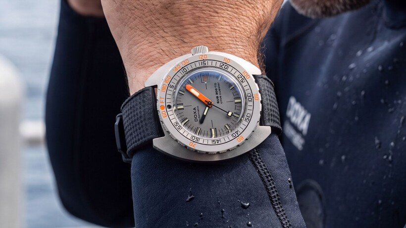 Doxa SUB 300 made to celebrate author, Clive Cussler