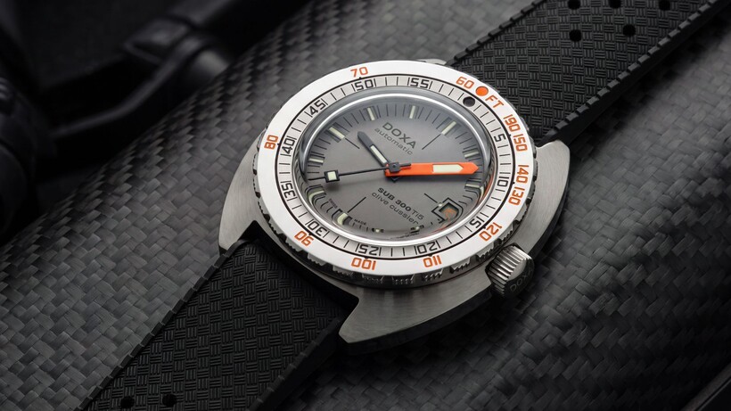 Doxa SUB 300 made to celebrate author, Clive Cussler
