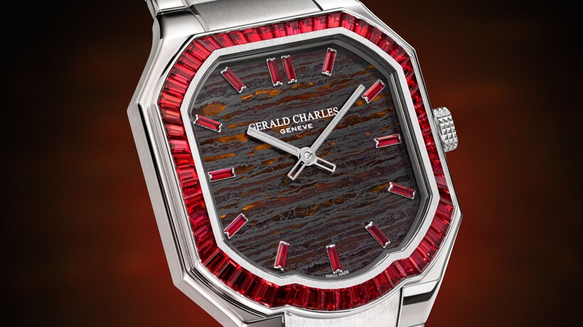 Gerald Charles Masterlink stone dial
