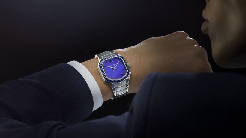 Gerald Charles Masterlink stone dial