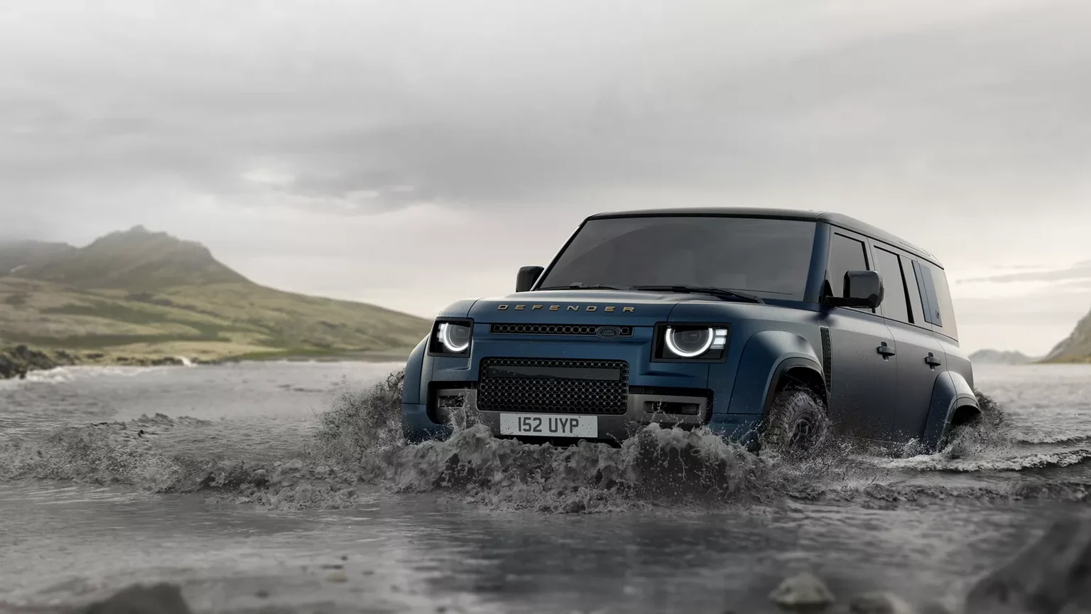 Land Rover slashes nearly 100 hp from the Defender’s BMW V8