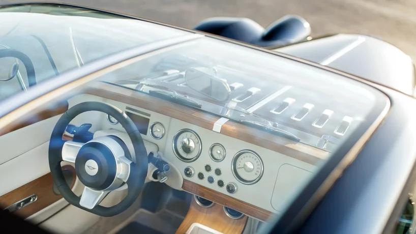 Morgan Midsummer dashboard as seen from above